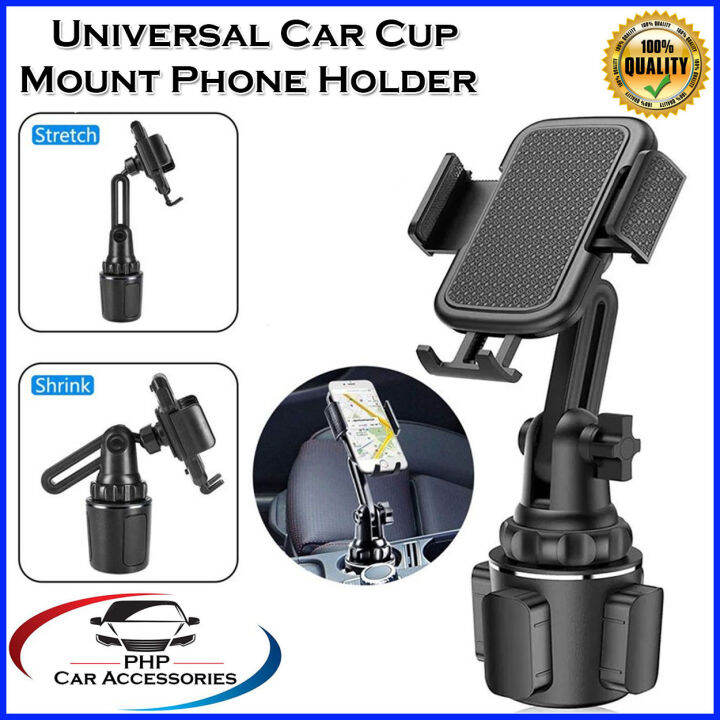 Universal Adjustable Cellphone Car Cup Mount Phone Holder with Extra ...