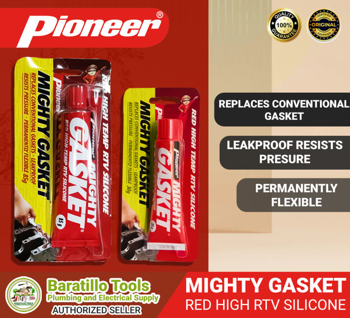 Pioneer Mighty Gasket Red High Temp Rtv Silicone Lazada Ph