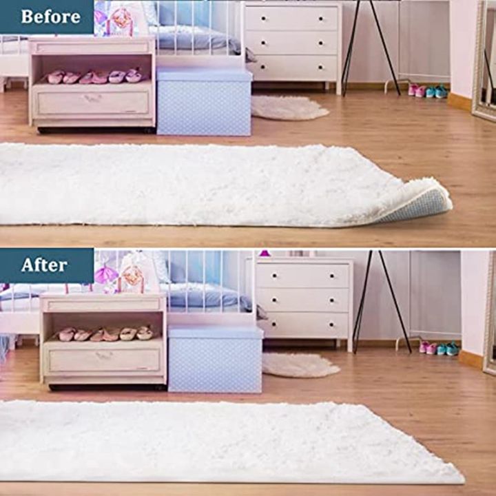 48pcs-strong-self-adhesive-fastener-dots-stickers-85x85mm-sofa-mat-carpet-anti-slip-mat