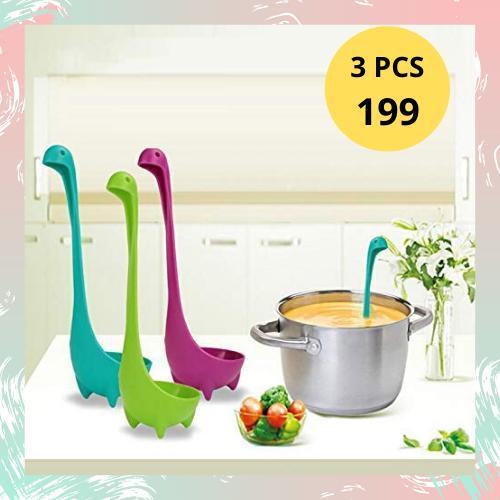 Supply Nessie Ladle is a plastic spoon from the loch ness monster