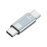 NEWANE อะแดปเตอร์สายข้อมูลสายพ่วง USB4.0อุปกรณ์อิเล็กทรอนิกส์สำหรับผู้บริโภค USB C เป็นประเภท C อะแดปเตอร์ซิงค์ชนิด C อะแดปเตอร์ Type-C อะแดปเตอร์ซิงค์ข้อมูล