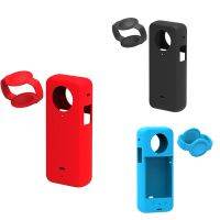 Silicone Case for Insta 360 X3 Panoramic Action Camera Dustproof Silicone Protective Case Anti-Drop Case