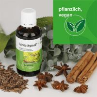 German Salviathymol N plant concentrated oral drops antibacterial bad breath odor toothache swollen and bleeding gums