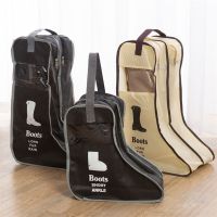 New Fashion Portable High Heel Shoes Storage Bags Organizer Long Driving Rain Boots Dustproof Travel Shoe Cover Zipper Pouches