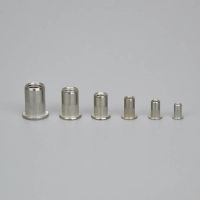 30Pcs M3 M4 M5 M6 M8 M10 304 Stainless Steel Flat Head Rivet Nuts Rivet Insert Nutsert Cap