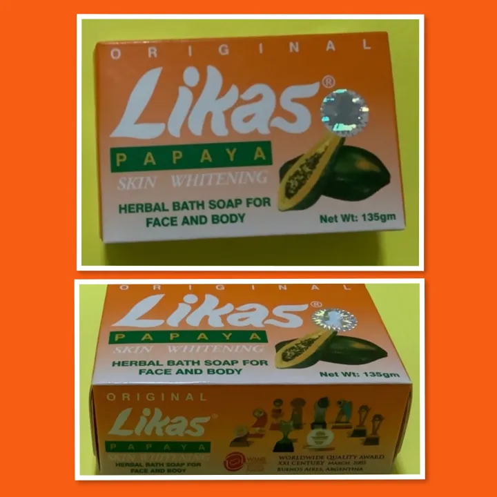 (1 BAR SOAP) Likas Papaya Skin Whitening Authentic 135g Lazada PH