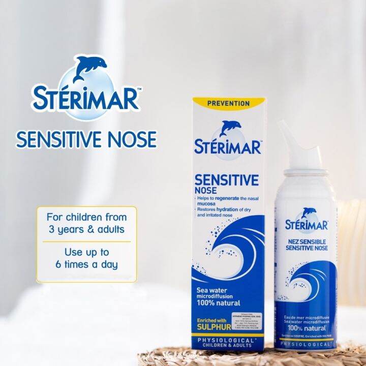 Sterimar Nasal Spray with Sulphur (Sensitive Nose) Lazada PH