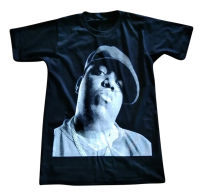 Notorious BIG Biggie Smalls เสื้อยืด เสื้อวง คอกลม สกรีนลาย ผู้ชาย ผู้หญิง ฮิพฮอพ Rap Hip Hop