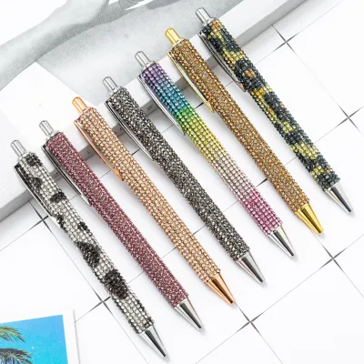 Upscale Diamond Model Business Gift Office and Students Metal Ballpoint Pen