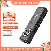 ❦□✾ SUPERFIRE High Power Rechargeable Led Flashlight Power Bank Torch Usb C Hand Lantern Magnet Flashlights Laser Work Light