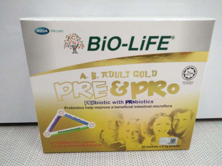 BiO-LiFE A.B.Adult Gold Pre&Pro 30S | Lazada