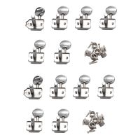 2X Guitar Machine Heads Tuners Chrome Locking String Tuning Key Pegs Tuners Set Replacement for Lp, Sg