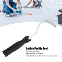 【Clearance Sale】Bubble Paddle Tool ลูกกลิ้งไฟเบอร์กลาส หัวอลูมิเนียมสำหรับ Mold Resin Composite Manual Tools 3in