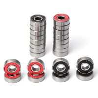 10Pcs 608 2RS Ball Bearing ABEC 7 ABEC 9 8X22X7 mm Deep Groove Steel Sealed Ball Bearings 608RS Z3V3 608 2RS 608rs Bearing Hot