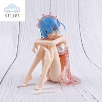 OXTRWZ for Gift อะนิเมะรูป 11.5cm Pajamas Girl Rem Ram Action Figure Re:Life In A Different World From Zero Model Toys