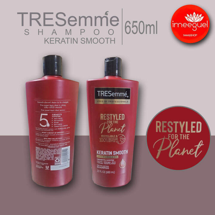 TRESemme Keratin Smooth Shampoo (Restyled For The 650ml Lazada PH