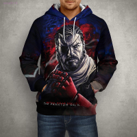 Game MGS Metal Gear Solid 3D Printed Spring Hoodies Men Women Children Streetwear Fashion Long Sleeve Cool Pullover Tops Size:XS-5XL