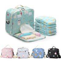 hot！【DT】ஐ  Maternity Baby Diaper for Disposable Reusable Fashion Prints Wet Handle Wetbags