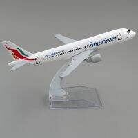 เครื่องบินขนาด1/400 Sri Lankan Airlines A320โครงอัลลอย16ซม. ของเล่นโมเดลของเด็กของขวัญสำหรับเด็ก