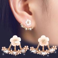 Fashion Women Earrings Flower Luxury Gift Stud Shipping Accessories Color Girls - Stud Earrings - Aliexpress