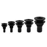 3/4 Plastic Black Marine Thru-Hull Fittings Bilge Pump Hose Fitting For Boat