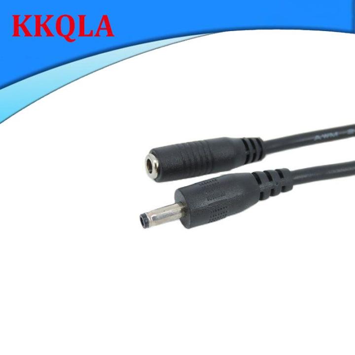 qkkqla-1-3-5m-meter-dc-3-5mm-x-1-35mm-male-to-female-power-supply-connector-adapter-charging-22awg-cable-lead-extension-cord-for-camera
