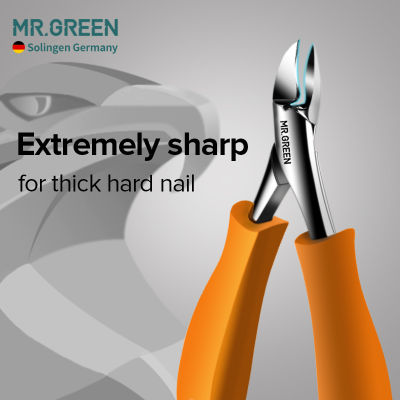 MR.GREEN Nail Clippers Ingrown Thick Toenail Cutters Pedicure Manicure Tool Anti-Splash Professional into Nail Groove Correction