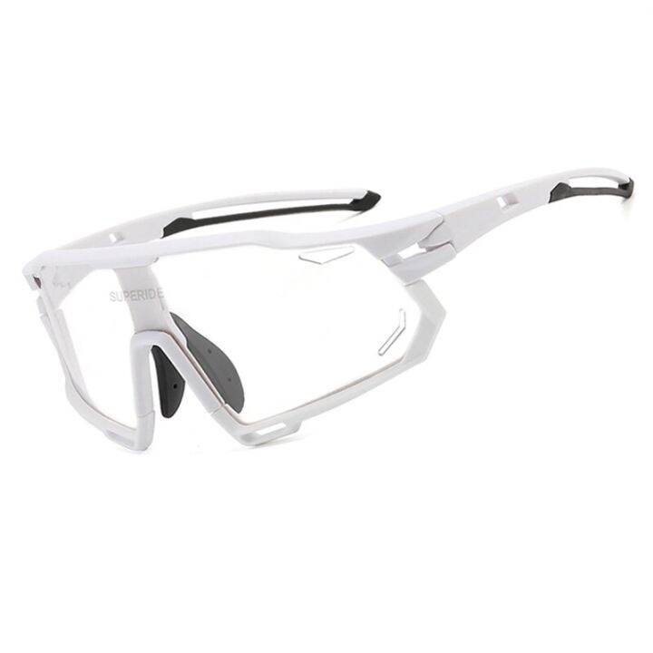 superide-photochromic-แว่นตาสำหรับปั่นจักรยานชายผู้หญิงจักรยานเสือหมอบแว่นตาจักรยานเสือภูเขากีฬาแว่นตาขี่จักรยาน-mtb-กันลม