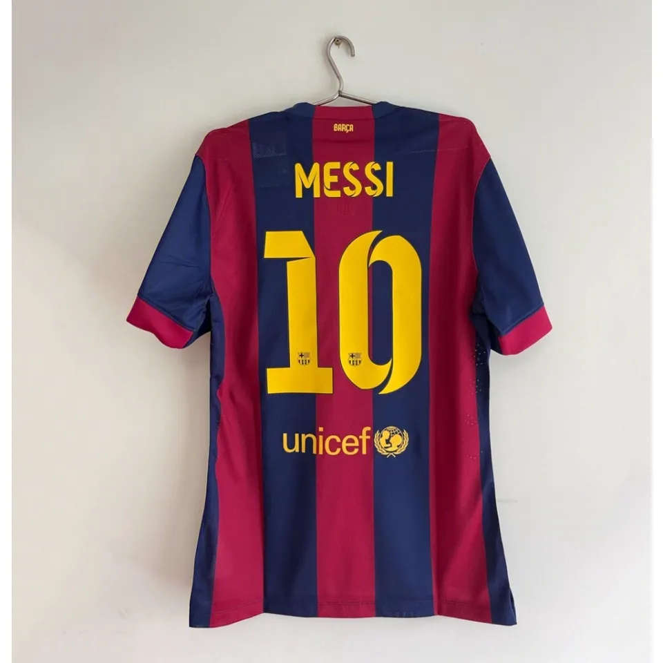 ❧✷☞ ♝☼2014/2015 Barcelona retro jersey-14/15 Barca football