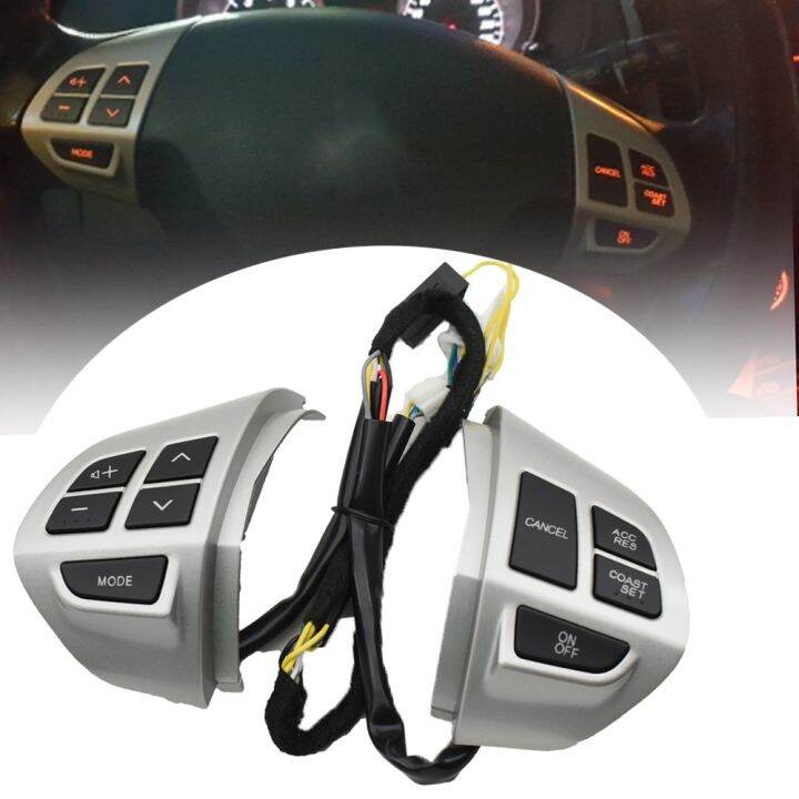 บลูทูธโทรศัพท์ Cruise Control พวงมาลัยสำหรับ Mitsubishi Lancer EX 10