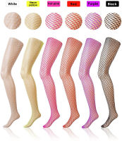 【CW】Popular ตาข่าย Pantyhose สำหรับชุดชั้นในสตรี Lady เซ็กซี่ Fishnet ถุงน่องแฟชั่น Cool Girl Friend Night Club Party สวม Tights