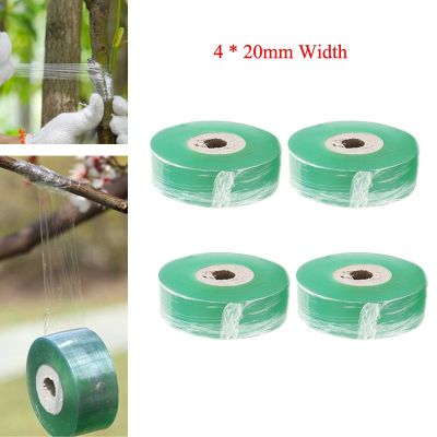 4 rolls tape repair film moisture graft budding Parafilm Pruning Pruner Plant Nursery Seedling Garden fruit tree barrier