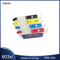 【Itian Pavilion】ตลับหมึกรีฟิล603xl 603 Xl T603xl สำหรับ Epson Xp 2100 XP 2105 3100 3105 4100 4105 WF 2810 2830