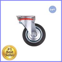 ลูกล้อ RUBBER FITT 036075 แป้นหมุน 3 นิ้วRUBBER SWIVEL CASTER FITT 036075 3" BLACK **ใครยังไม่ลอง ถือว่าพลาดมาก**