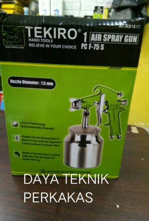 AIR SPRAY GUN F 75 S TEKIRO TABUNG BAWAH ALAT CAT F75S TEKIRO ...