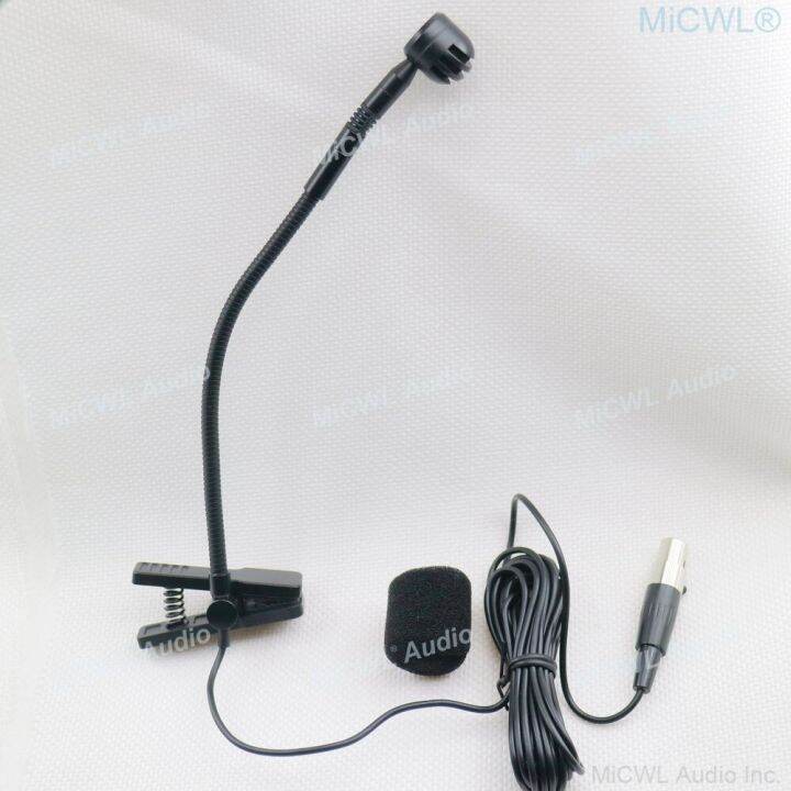 E908 Cardioid Music Instrument Gooseneck Microphone For Shure TA4F AKG