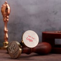 ♦﹍❍ Custom Seal Wax stamp head with your Logo Personalized Wax Seal custom logo 22/25/30/35mm Craft for Card Making Wedding Letter