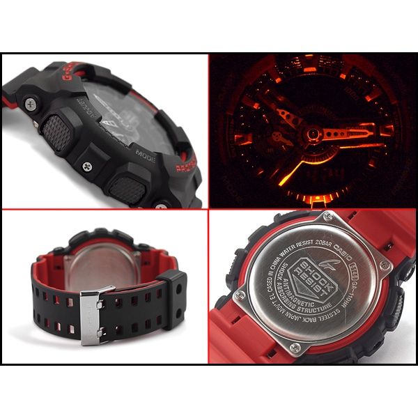 casio-g-shock-นาฬิกาข้อมือผู้ชาย-สายเรซิ่น-รุ่น-ga-110hr-1a-red-and-black