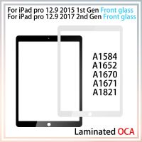 1 Pcs/Lot Laminated OCA Front Touch Glass Screen For Ipad Pro 12.9 2015 A1652 A1584 2017 A1670 A1671 A1821 Outer Glass Panel