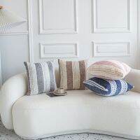[Dudu home furnishing] ปลอกหมอนลาย Corduroy Cushion Covers 45X45 Short Plush Christmas Decoration Sweater Style Fall Decor Home Nordic Cushions
