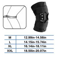 Adjustable Hinged Knee Pads Support ce Sleeve Wrap Cap Stabilizer Sports Gym Running Basketball Knee Pad