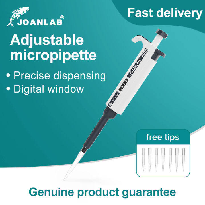 JOANLAB Laboratory Pipette Plastic Pipettes Dropper Manual Digital