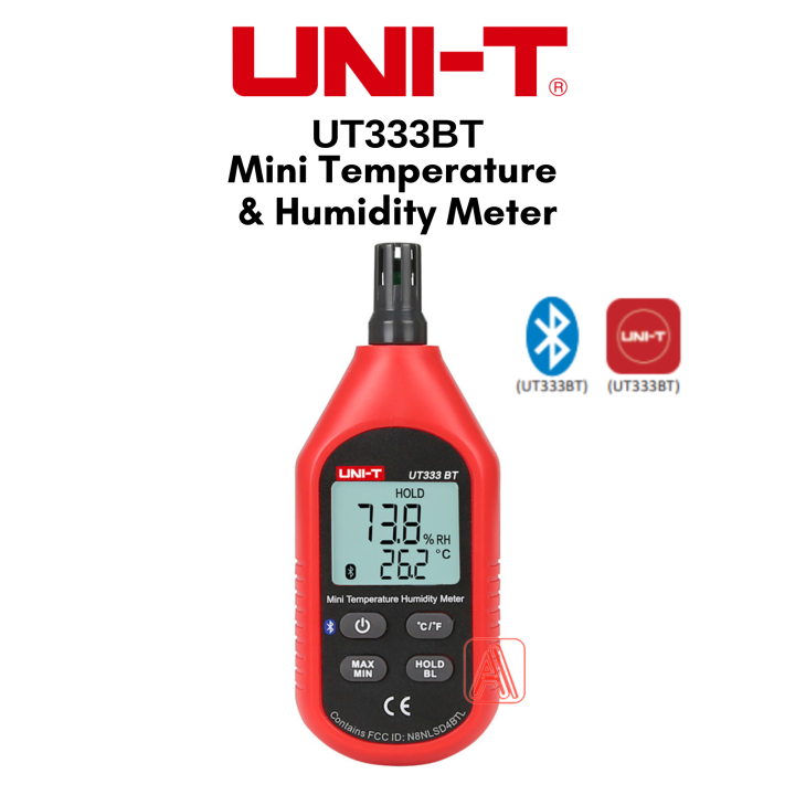 UT333/UT333BT Mini Temperature Humidity Meters - UNI-T Meters