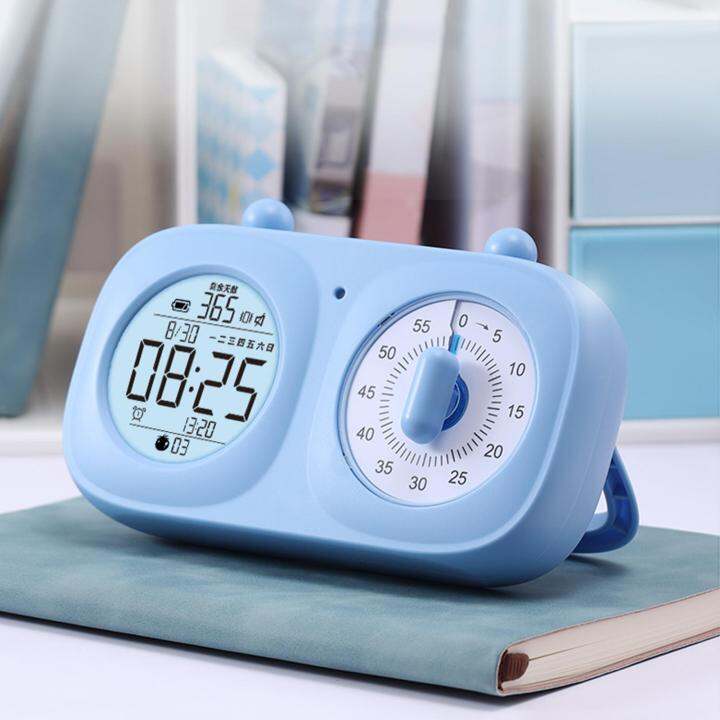 Hierly Visual Timer Clock Silent Alarm Clock Study Timer for Study Reading Teaching Lazada PH