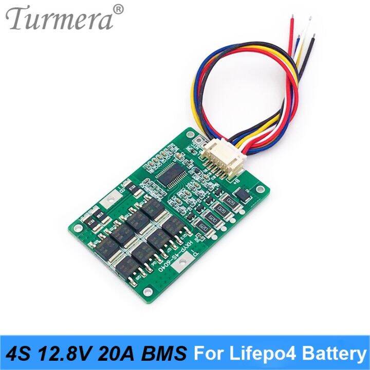 Limited stock 4S 20A 12.8V 14.4V 32650 32700 Lifepo4 Balanced BMS for ...