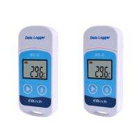 2X ELitech RC-5 High-Precision USB Temperature Data Logger for Warehouse Storage Refrigerated Transport Laboratory