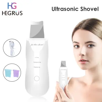 Ultrasonic Skin Scrubber Facial Spatula Blackhead Remover Facial Deep  Cleansing Face Lift Machine Peeling Shovel Pore