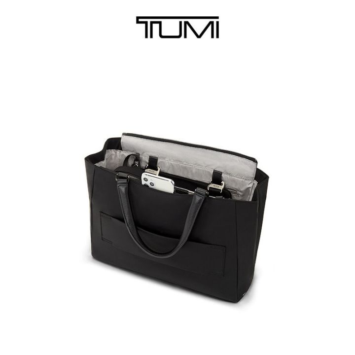 กระเป๋าถือแฟชั่นไนลอน196605tumi-ballistic-สำหรับผู้หญิงชุด-voyageur-กระเป๋าสะพายไหล่ถุงคลาสสิคลำลอง