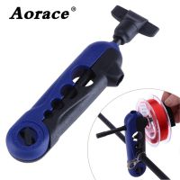 Plastic Adjustable Fishing Line Spooler Portable Universal clips on all Sizes Rod Bobbin Reel Winder Board Spool Line Wrapper Fishing Reels