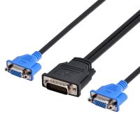 CY DMS-59pin Laki-laki Ke 15Pin Vfa RGB Splitter Wanita Extension Cable untuk PC Kartu Grafis